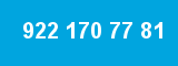 922 170 77 81